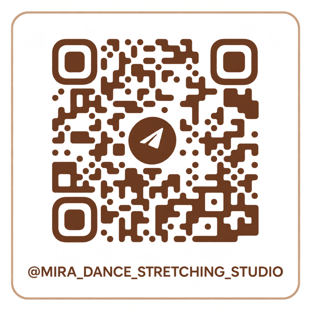 QR-код Telegram MIRA